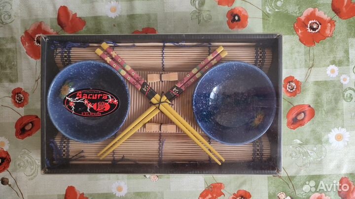 Обеденный японский набор