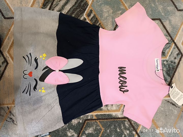 Платья для девочек 2-4 года