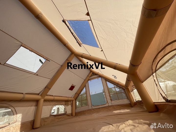 Видео надувная палатка RemixVL 3х4м защита от воды