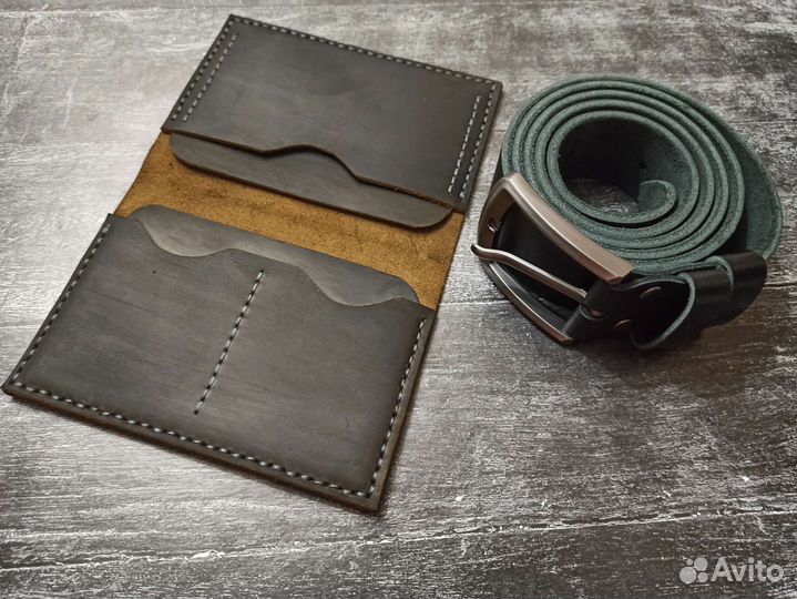 Обложка на паспорт+ремень