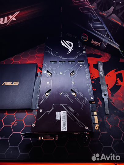 Видеокарта Asus GeForce GTX 1070 TI Strix 8gb OC