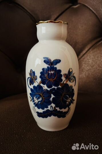 Ваза фарфор винтаж СССР