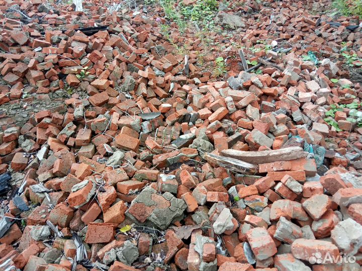 Кирпич полнотелый красный Б.У