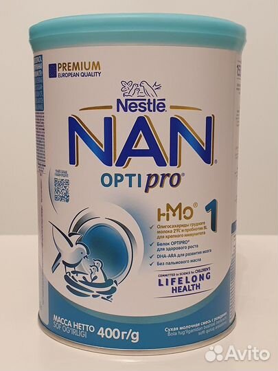 Детское питание, молочная смесь, NAN 1 optipro