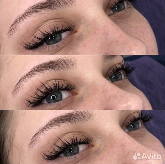 Наращивание и ламинирование ресниц, Брови