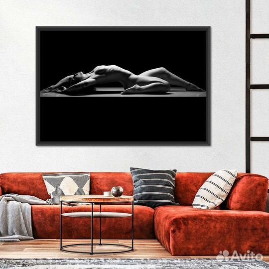 Картины на холсте женское тело