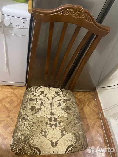 Стол со стульями бу