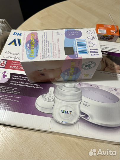 Молокоотсос avent электрический