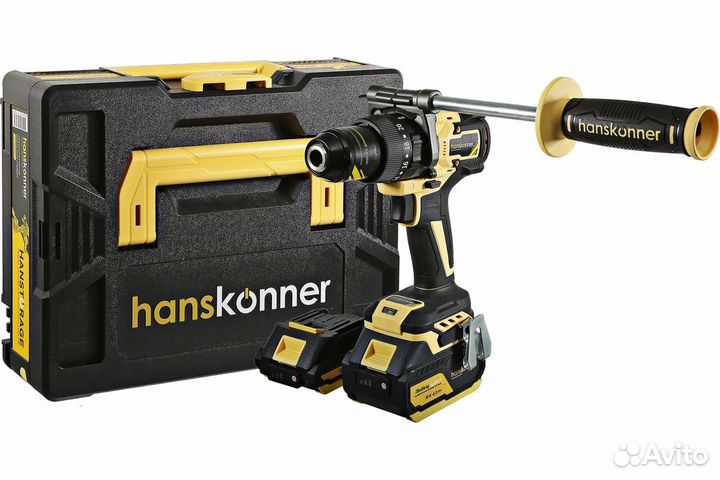 Шуруповерт hanskonner HCD18165BLI