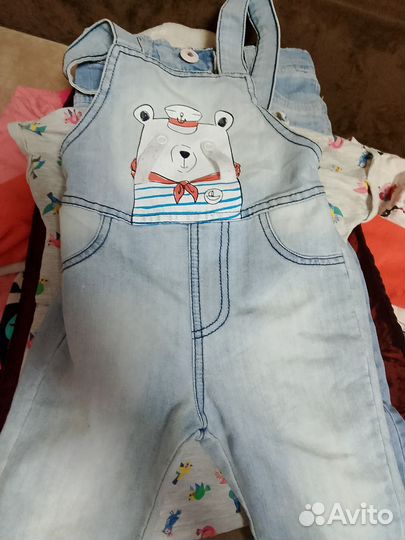 Джинсы, комбез, юбка, курточка