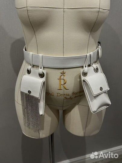 Ремень с поясными сумками дизайнерский