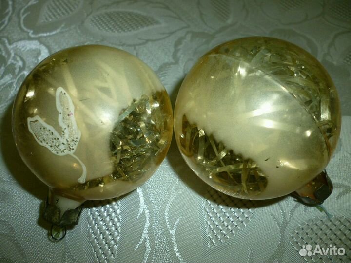 Советские ёлочные игрушки