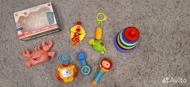 Развивающие игрушки пакетом