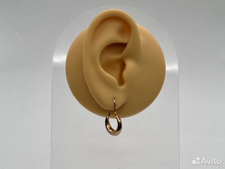 Золотые серьги 585 пробы