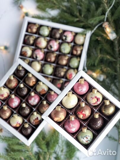 Подарки из бельгийского шоколада к новому году
