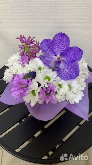 Живые цветы букеты