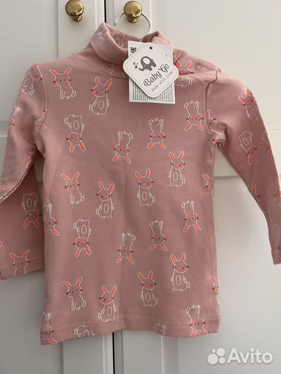 Водолазка для девочки 92