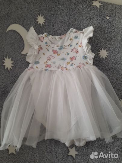 Вещи пакетом на девочку 68 74 80