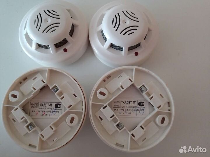 Охранные и пожарные датчики (не адресные)