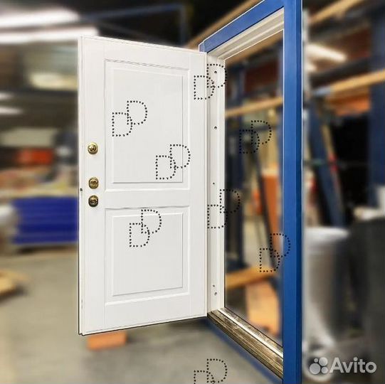 Парадная металлическая дверь в дом DD-239