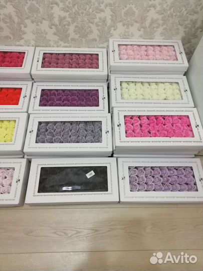 Мыльные розы опт