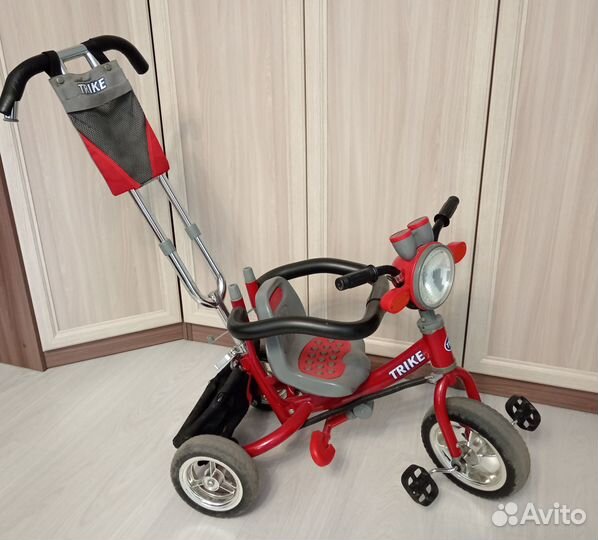 Детский трехколесный велосипед бу