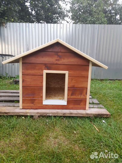 Будка для собаки утепленная