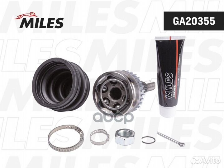 ШРУС opel corsa 1.0 96-00 нар.(ABS) GA20355 Miles