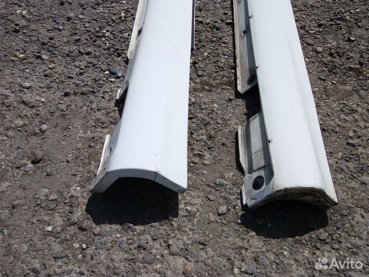 Накладки порогов Мерседес W209