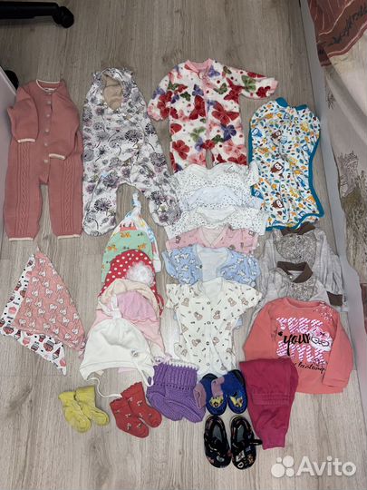 Пакет одежды для девочки 50 рр