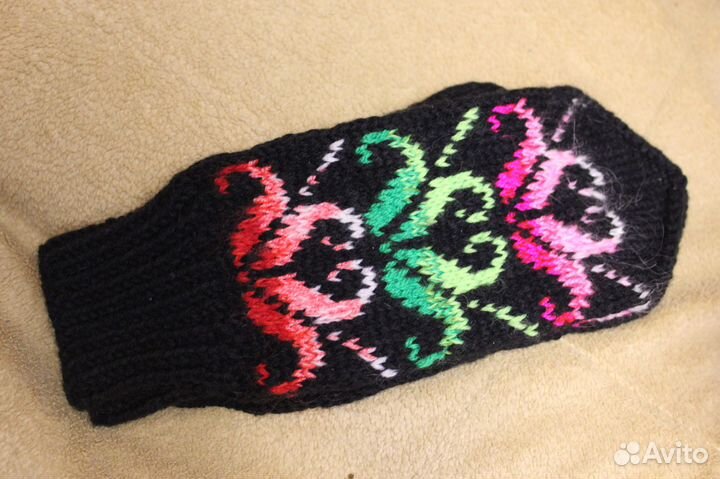 Варежки ручной работы