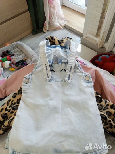 Детские вещи пакетом для девочек 80 86