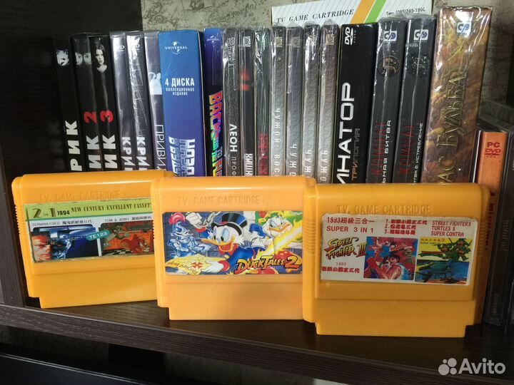 Dendy Classic Steepler и картриджи