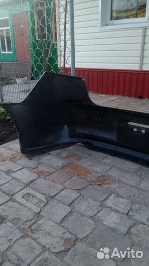 Бампер б/у задний mitsubishi lancer 10