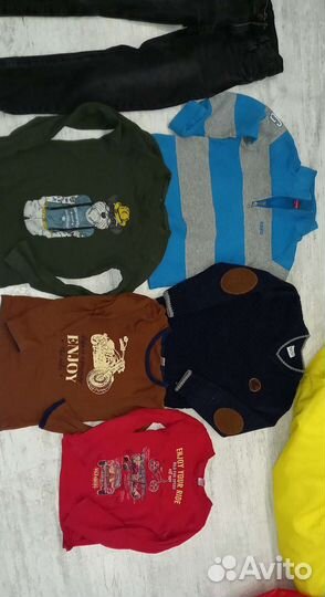Вещи пакетом на мальчика 128