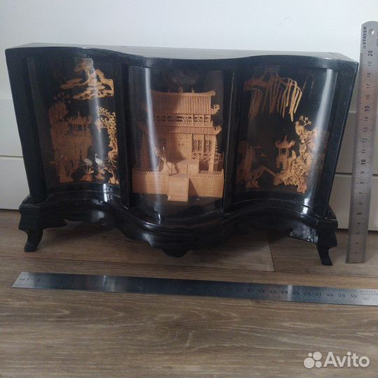 Панно декоративное (диорама) Старый Китай