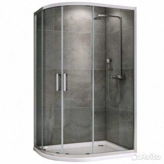 Душевой уголок Abber Schwarzer Diamant AG01119 110x90