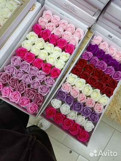 Мыльные розы, пенные цветы, Акриловые заготовки