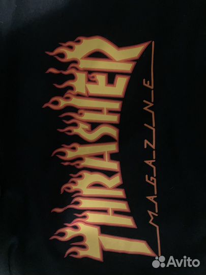 Худи thrasher flame logo оригинал