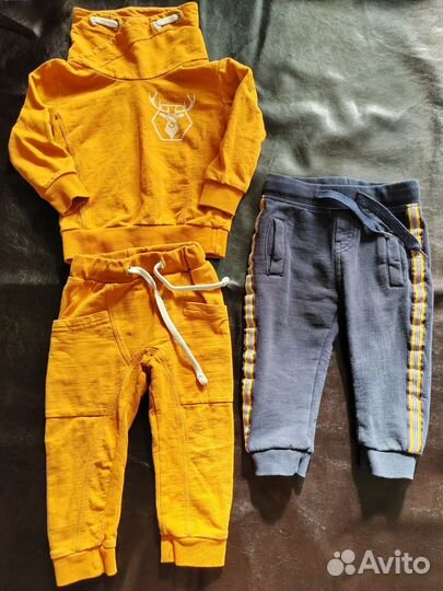 Вещи пакетом на мальчика 74 см