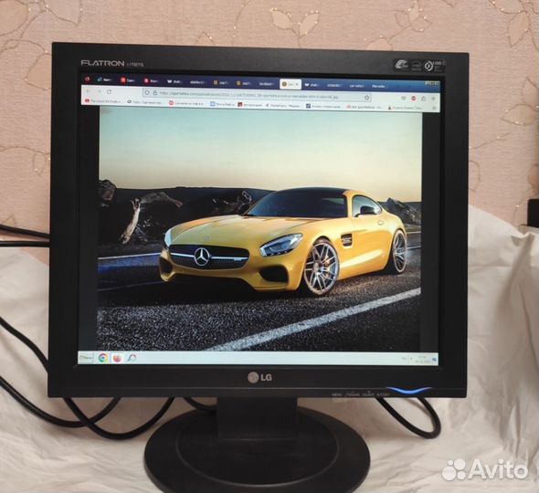 Монитор LG 17 дюймов VGA/DVi