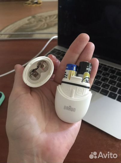 Аппарат для глубокого очищения лица braun, б/у