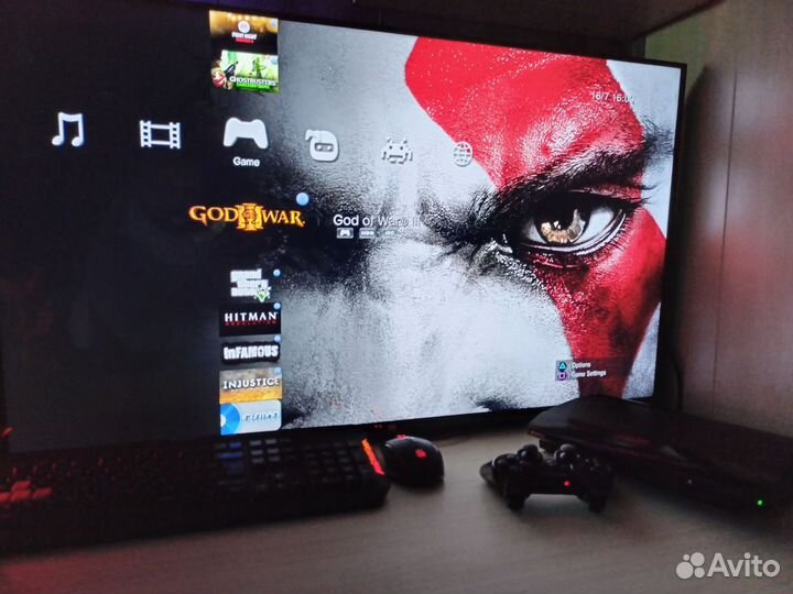 Sony PS3/прошитая/50 игр/500гб