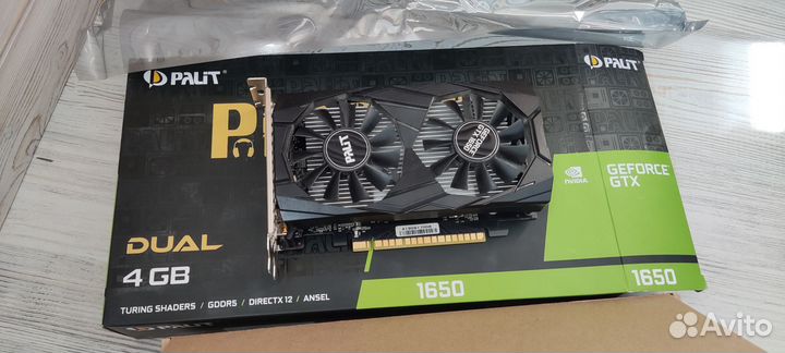 Видеокарта gtx 1650 4GB