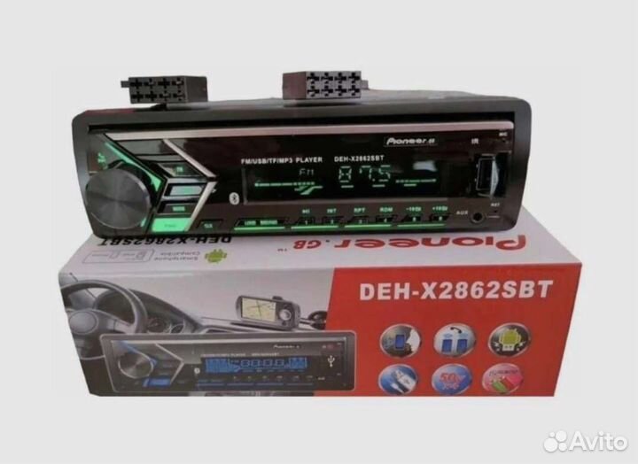 Автомобильная магнитола Bluetooth Pioneer gb 2862