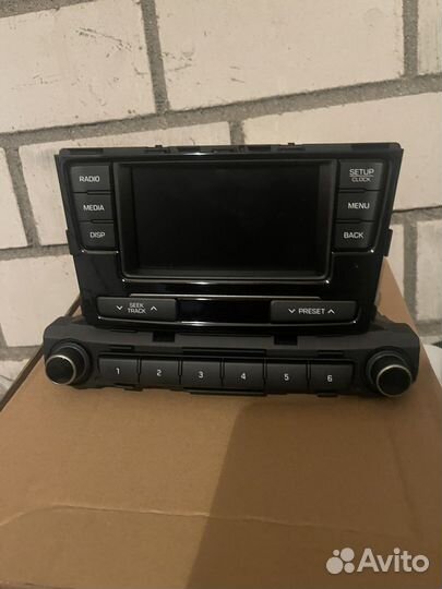 Штатная магнитола на hyundai solaris 2