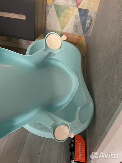 Ванная для детей с горкой