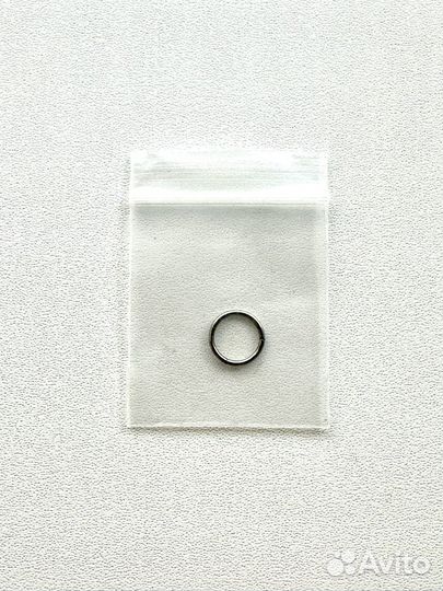 Пирсинг кольцо-кликер титан 1,2 x 0,8 mm