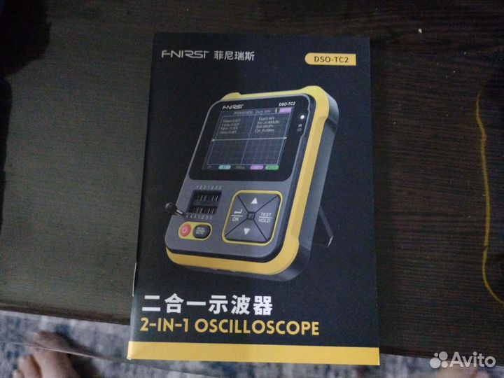 Транзистор тестер/осциллоскоп 2в1