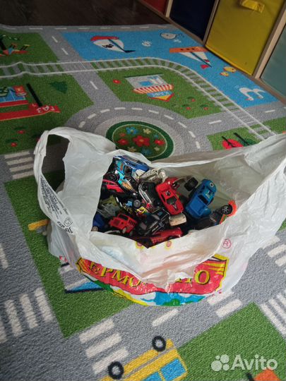 Детские машинки игрушки пакетом